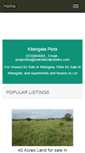 Mobile Screenshot of kitengelaplots.com